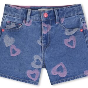 Short di jeans con cuori (2 anni- 10 anni) 87% cotone 11% poliestere 2% viscosa