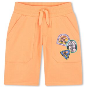 Shorts sportivi orange con stampe (4 anni - 16 anni)100% cotone