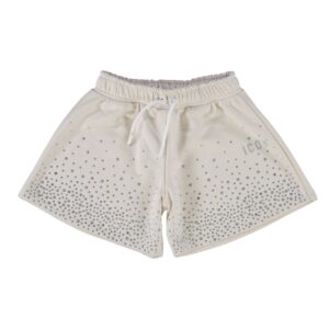 Short panna con strass (6 anni  - 16 anni) 100% cotone