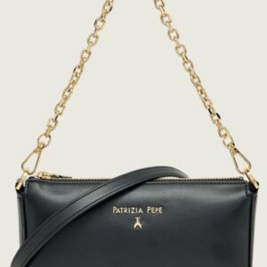 Borsa nera con tracolla