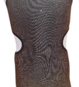 Vestito corto in lurex (4 anni - 16 anni) 60% nylon 35% pl.metallizzato 5% elastan