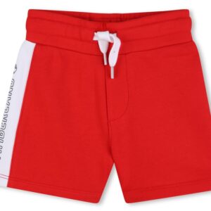 Pantaloncini jogging rossi in cotone (6 mesi - 3 anni)80% cotone 20% poliestere