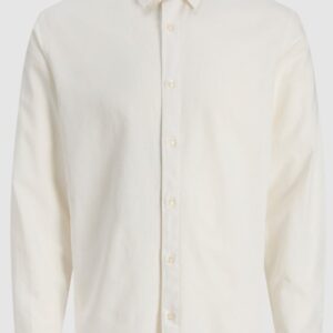 Camicia bianca in misto lino m/l 70% cotone 30% lino