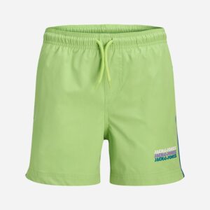 Boxer mare verde con logo 100% poliestere