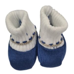 Scarpine bianco/blu