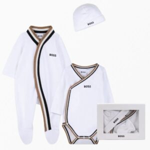 Set tutina bianca con body e cappello per neonato (3 mesi - 6 mesi) 95% cotone 5% elastan