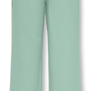 Pantalone in tessuto morbido verde acqua 87% poliestere 13% elastan