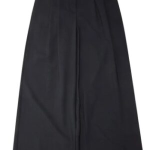 Pantaloni neri con pinces (8 anni - 16 anni) 95% Poliestere, 5% Elastane