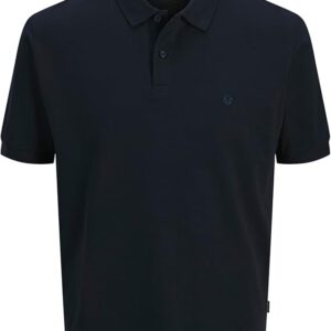 Polo blu regular fit 100% cotone