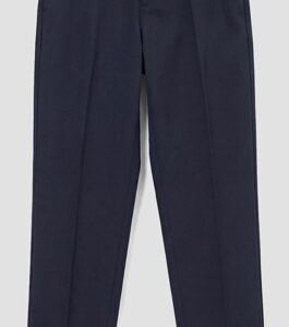 PANTALONI REGULAR FIT BLU