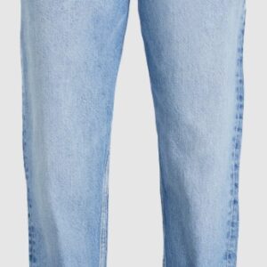 Jeans relaxed fit effetto sbiadito 100% cotone