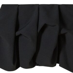 Gonna pantalone nera con drappeggio (8 anni - 16 anni) 95% Poliestere, 5% Elastan