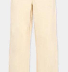 Pantalone panna in tessuto (8 anni - 16 anni) 97% cotone 3% elasten
