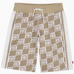 Pantaloncini jogger Beige (8 anni - 16 anni) 100% cotone