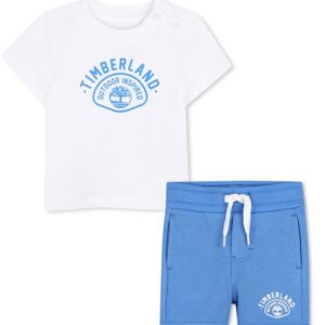 Coordinato in cotone con logo Timberland (6 mesi - 3 anni)100% cotone
