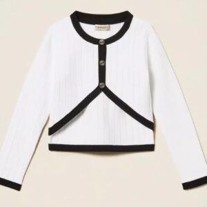 Cardigan e top in maglia con bottoni (8 anni - 16 anni) 54% viscosa 46% poliammide