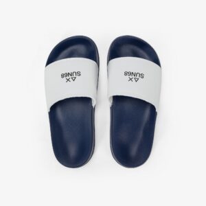 Ciabatte mare blu navy/bianco