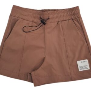 Short marrone con elastico e coulisse (8 anni  - 16 anni)
