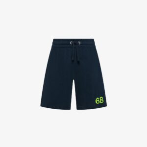 Bermuda in felpa di cotone blu navy (2 anni - 16 anni) 100% cotone