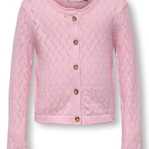 Cardigan rosa 100% cotone