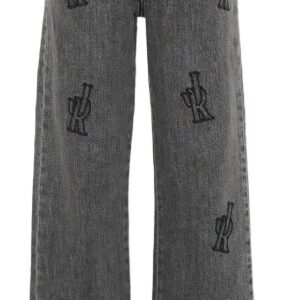 Jeans grigio logato (2 anni - 16 anni) 92% cotone 2% elastan