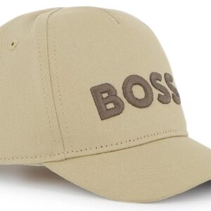Cappellino bambini in twill di cotone con logo ricamato