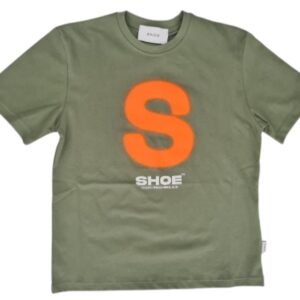T-shirt salvia con logo (8 anni - 16 anni)