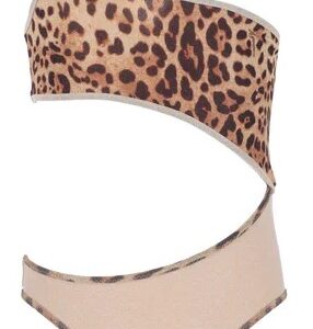 Costume intero leo delux (4 anni - 16 anni) 77% poliestere 11% poliammide 12% elastan