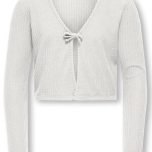 Coprispalle bianco a costina 65% poliestere 30% viscosa 5% elastan