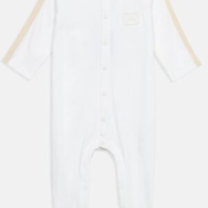 Tutina bianca /beige in cotone per neonato (3 mesi - 6 mesi) 100% cotone