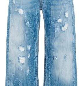 Jeans con strappi e scritta dietro (2 anni - 16 anni) 100% cotone