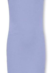 Abito in maglia lilla a costine (8 anni - 14 anni) 95% cotone 5% elastan
