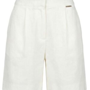 Bermuda bianco in misto lino (8 anni - 16 anni) 55% lino 45% cotone