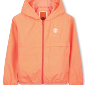 Giacca con cappuccio e logo orange (4 anni - 16 anni)100% poliestere
