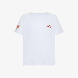 T-shirt in jersey di cotone bianco (2 anni - 16 anni) 100% cotone