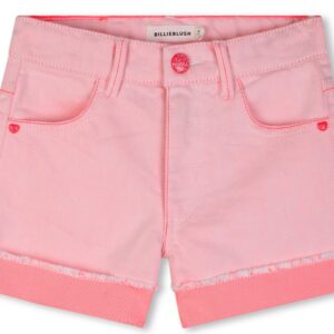 Short rosa con pailettes tasca dietro (2 anni - 10 anni) 70% cotone 30% polestere